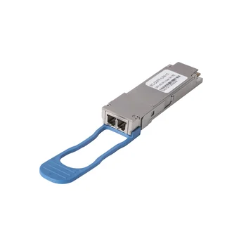 Двухволоконный модуль, QSFP+ 40GBASE-LR4, разъем LC, дальность до 10км (7dB)